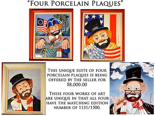 The Four Porcelain Plaques